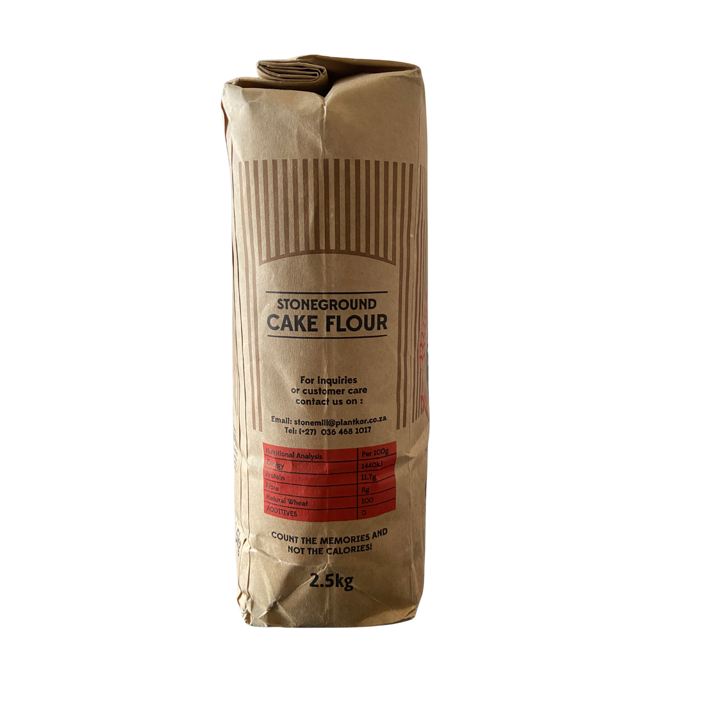2.5kg Champagne Valley Non-GMO Stoneground Cake Flour