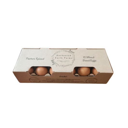 12 Pasture Raised Eggs