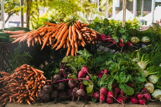 How can organic produce help with health issues?