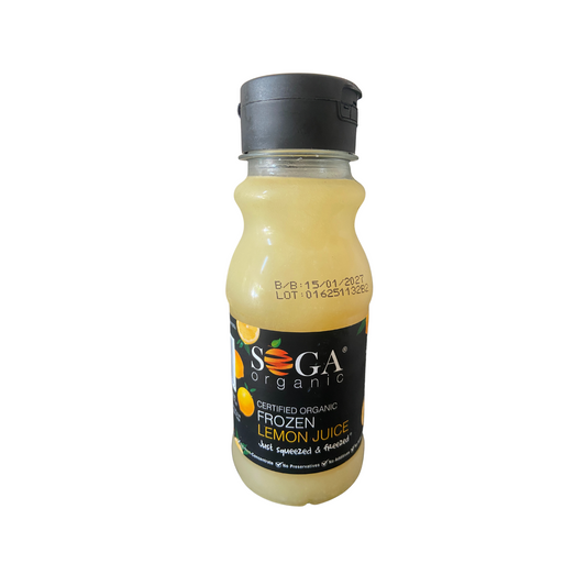 250ml SOGA Certified Organic Lemon Juice