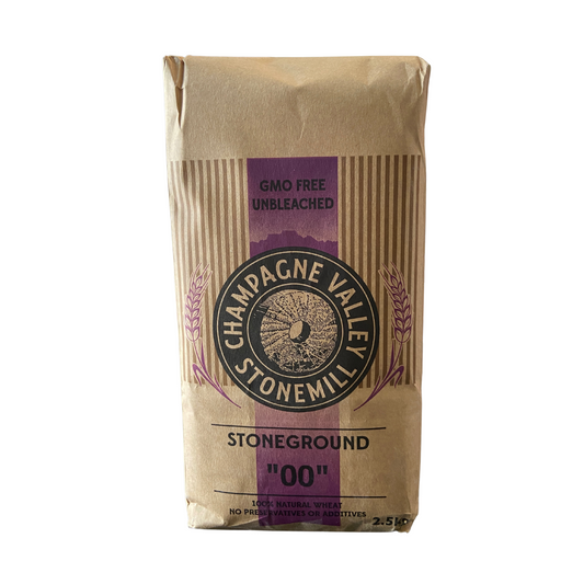 2.5kg Champagne Valley Non-GMO Stoneground “00” Pastry Flour