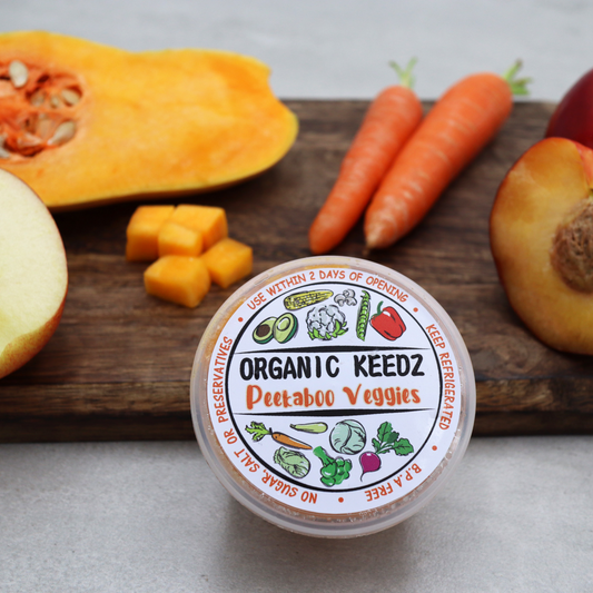 Peekaboo Veggies: Orange