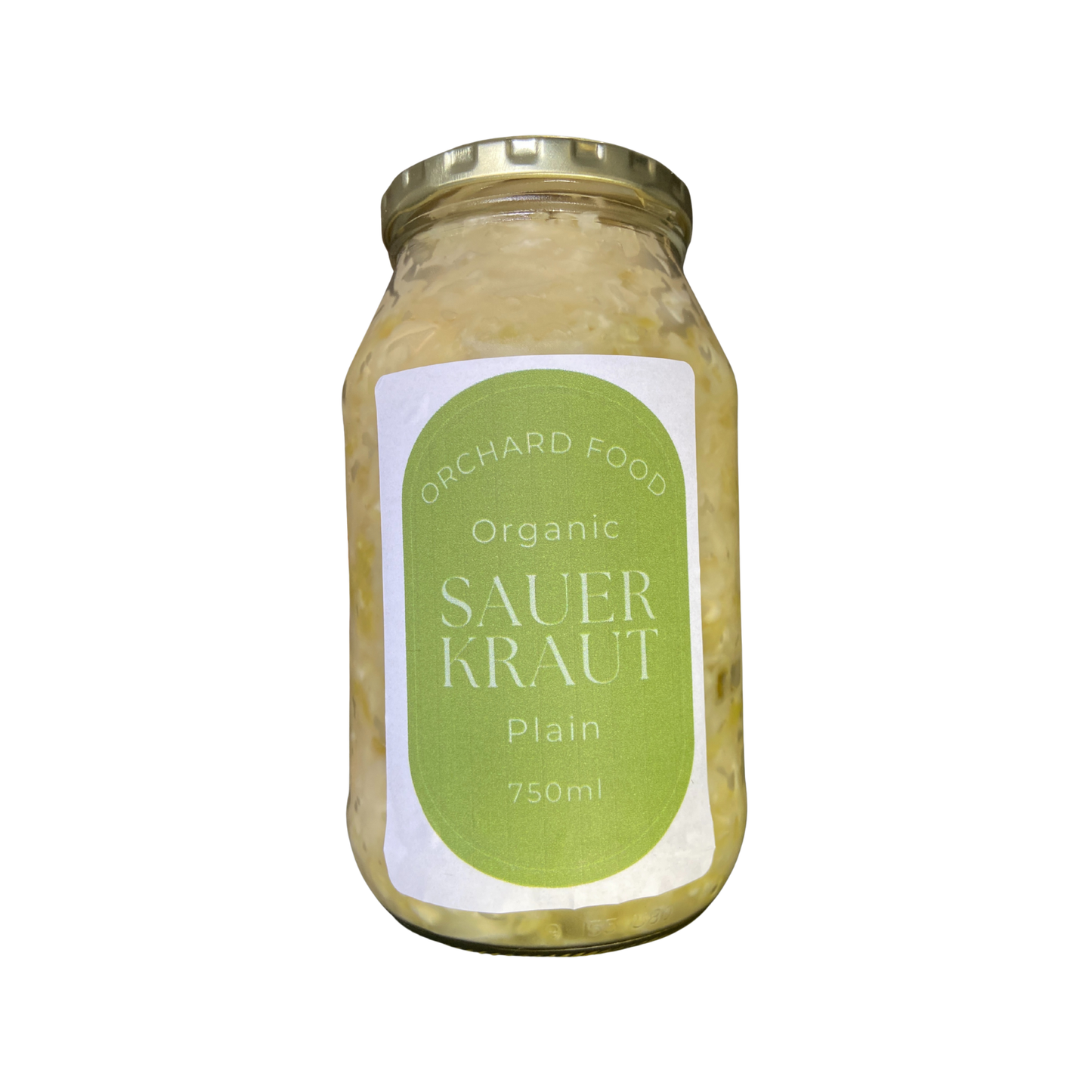 750ml Plain Sauerkraut