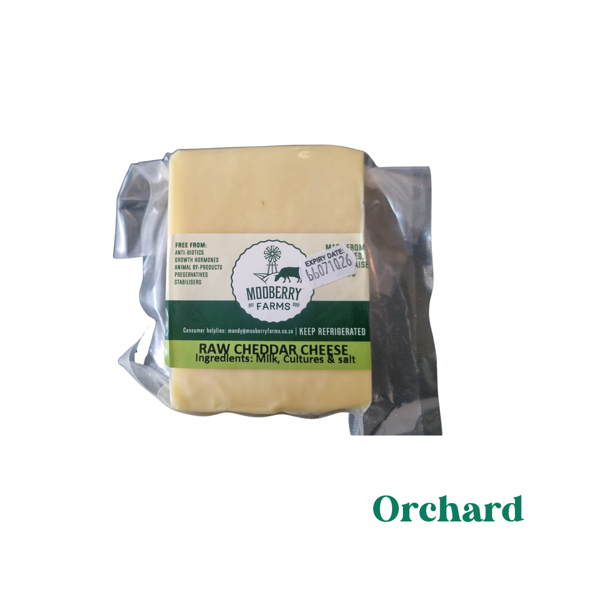 250g Raw Cheddar